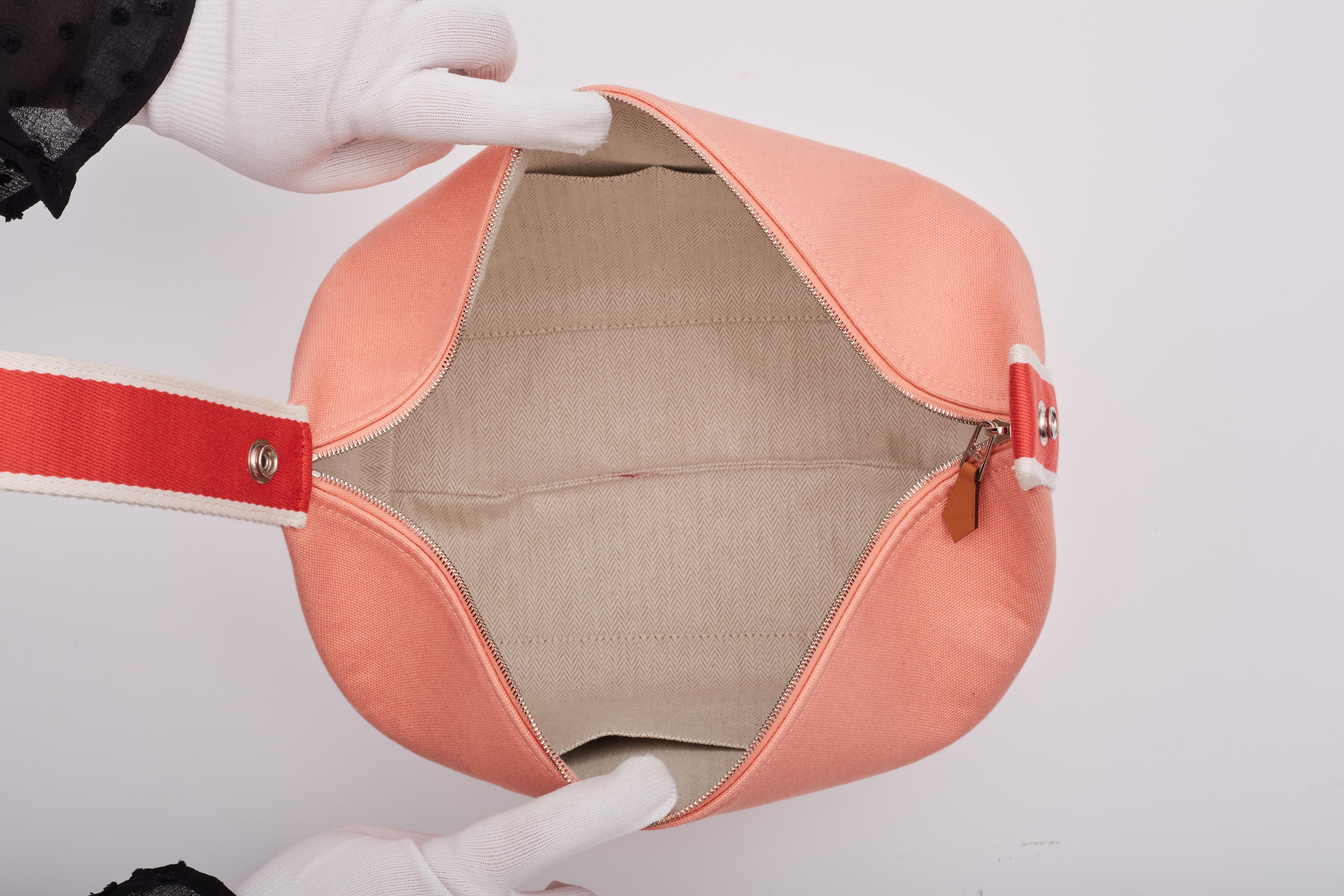 Hermes Vanity Bride-a-brac H Natte Pouch Bag Large Goyave 4