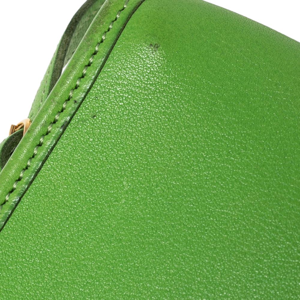 Hermès Veau Gulliver Apple Green Balle De Golf Shoulder Bag 1