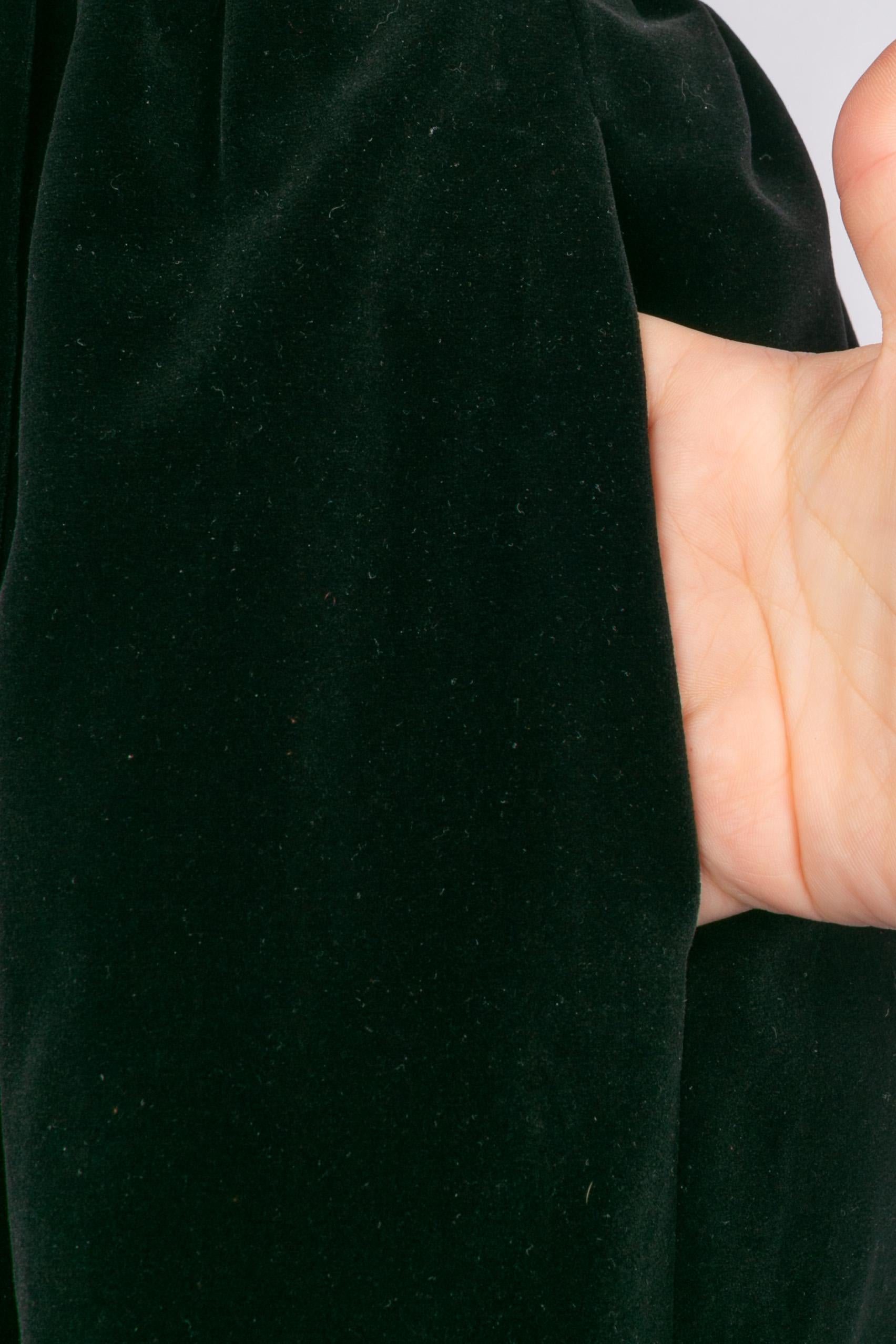 Cappotto in velluto di Hermes in vendita 5