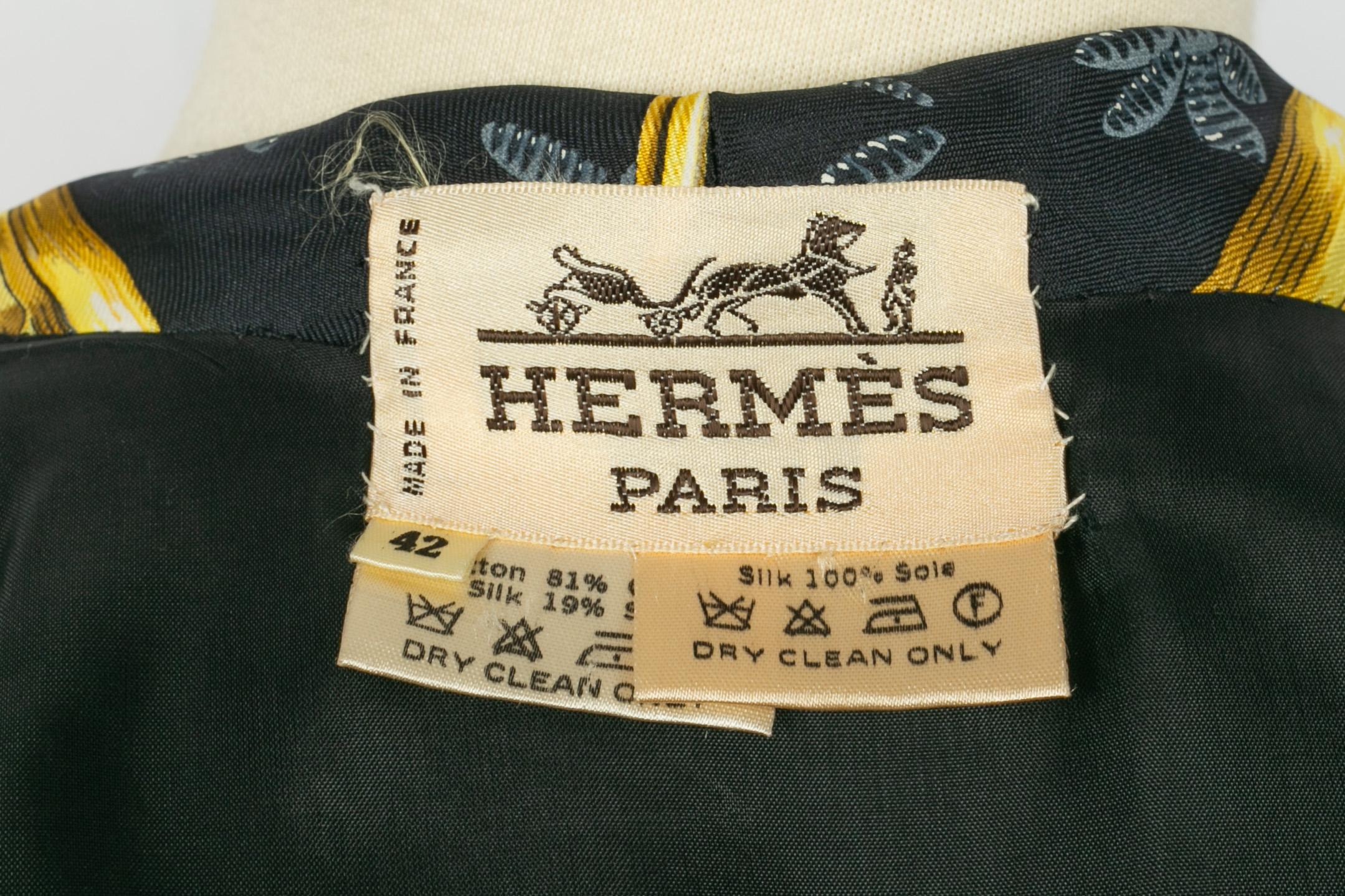 Cappotto in velluto di Hermes in vendita 6
