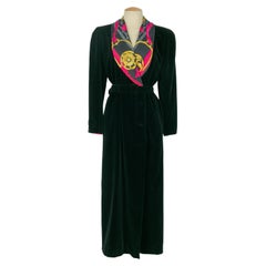 Hermes velvet coat
