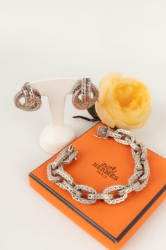 Hermès Vendome Jewelry Composed of Clip-on Earrings