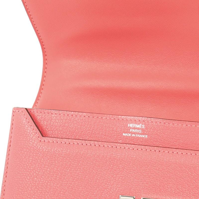 Pink Hermes Verrou Chaine Bag Chevre Mysore Mini