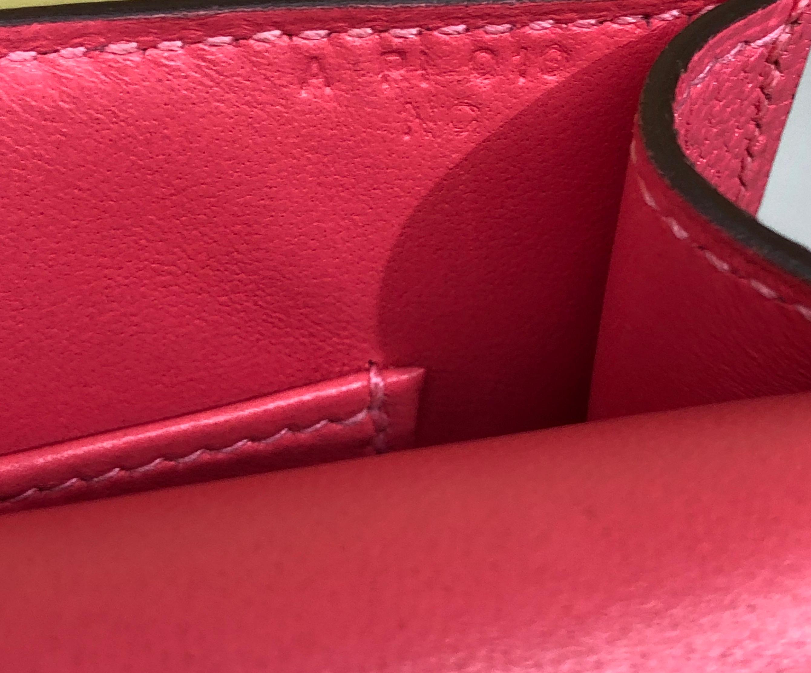 Hermes Verrou Chaine Bag Chevre Mysore Mini In Good Condition In NY, NY