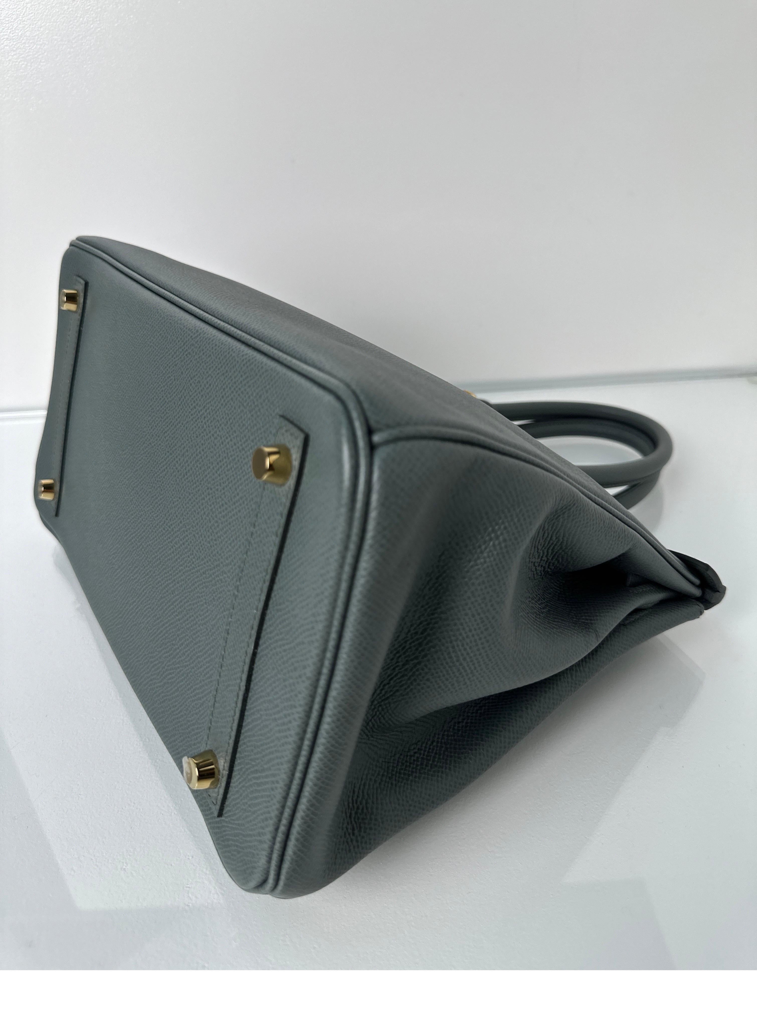 Hermes Vert Amande Birkin 30 Bag 13