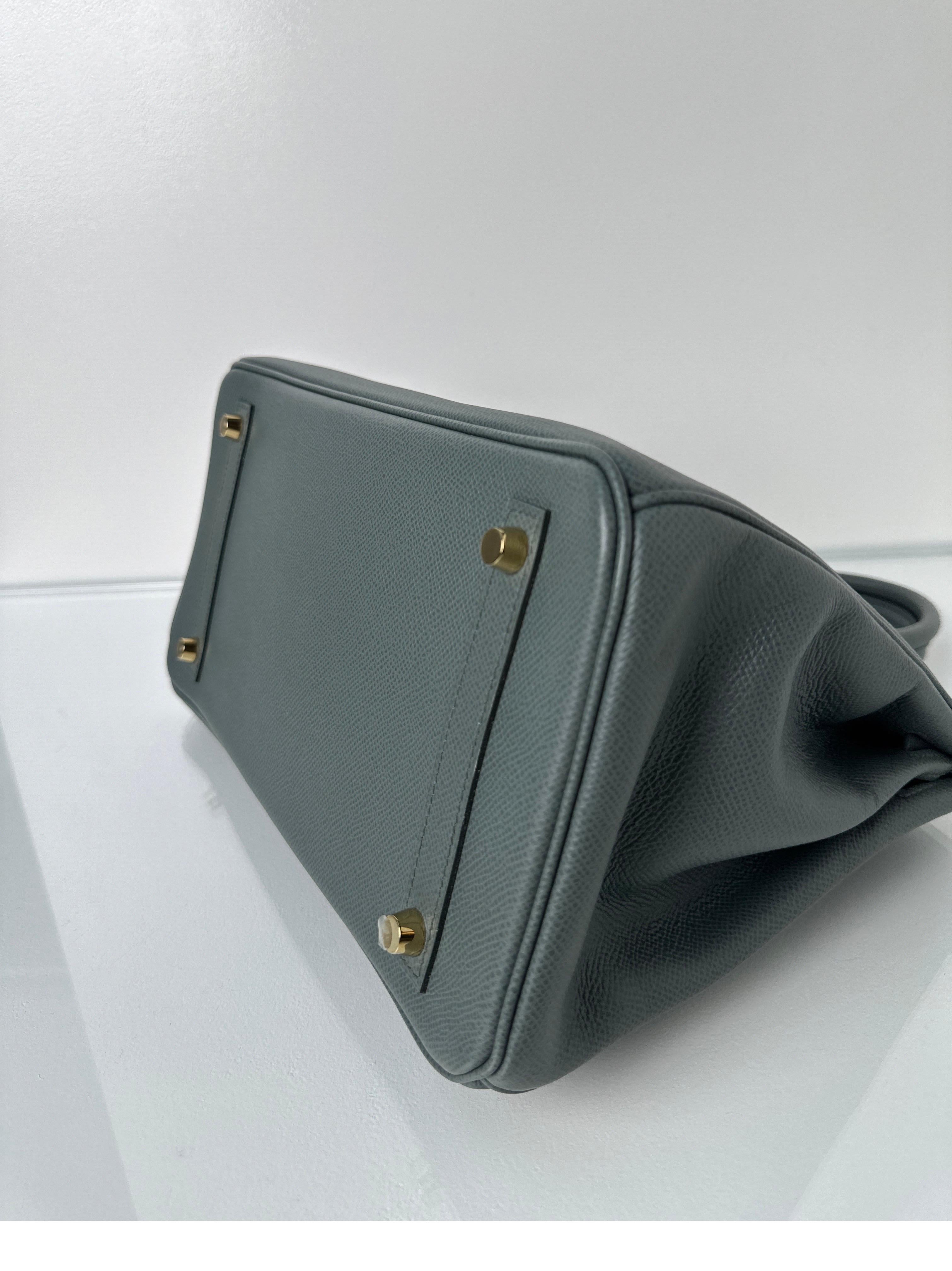 Hermes Vert Amande Birkin 30 Bag 14