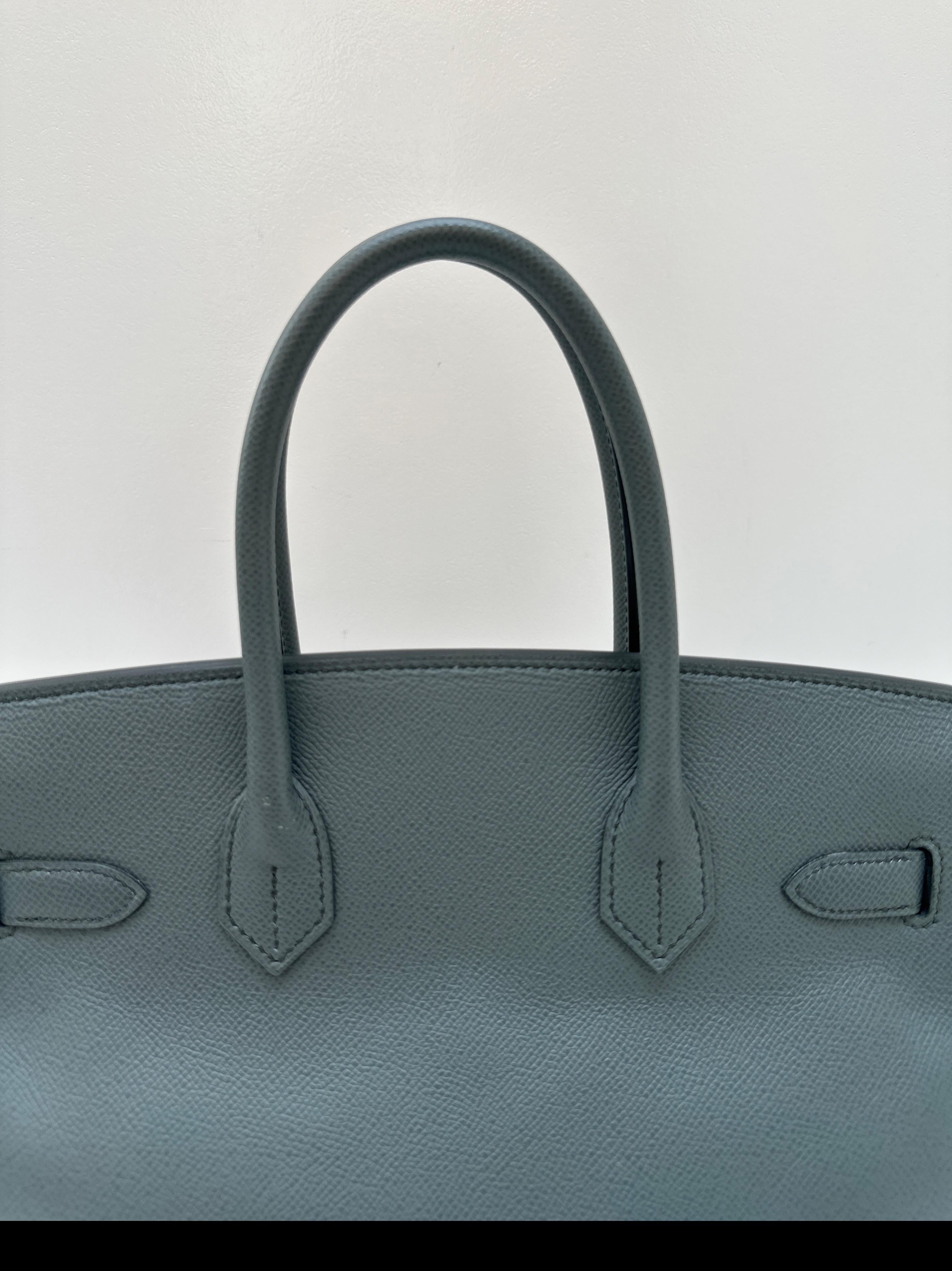 Hermes Vert Amande Birkin 30 Bag 1