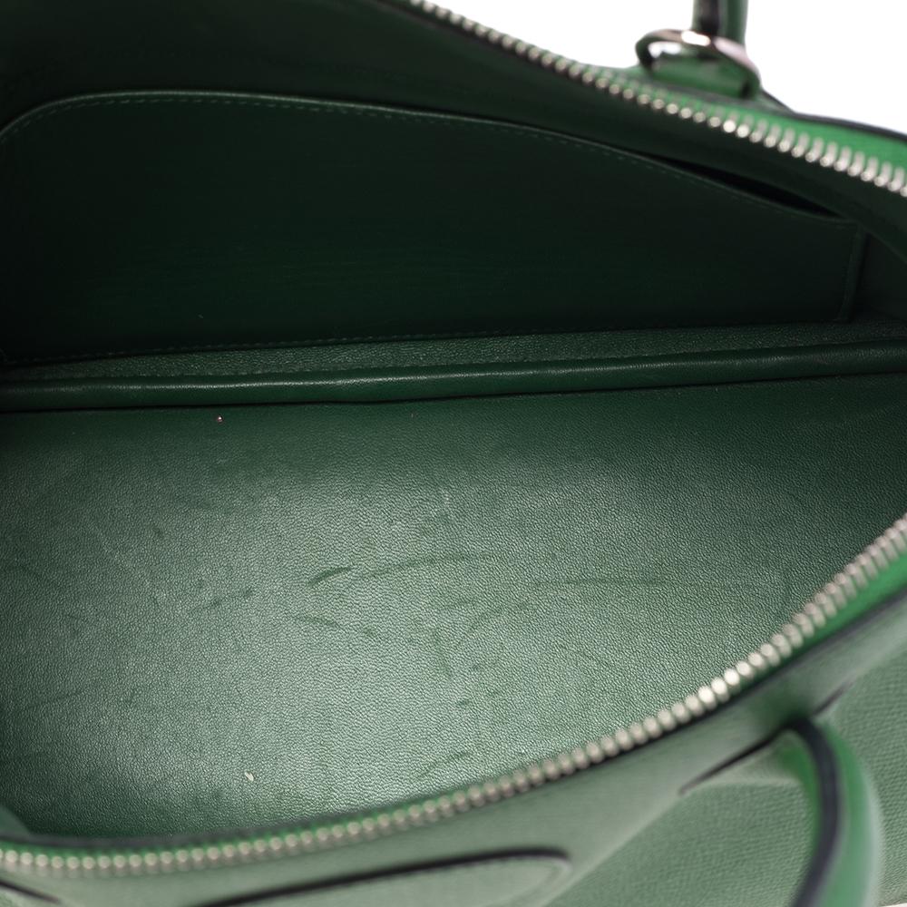 Hermes Vert Bengal Epsom Leather Bolide 31 Bag 1