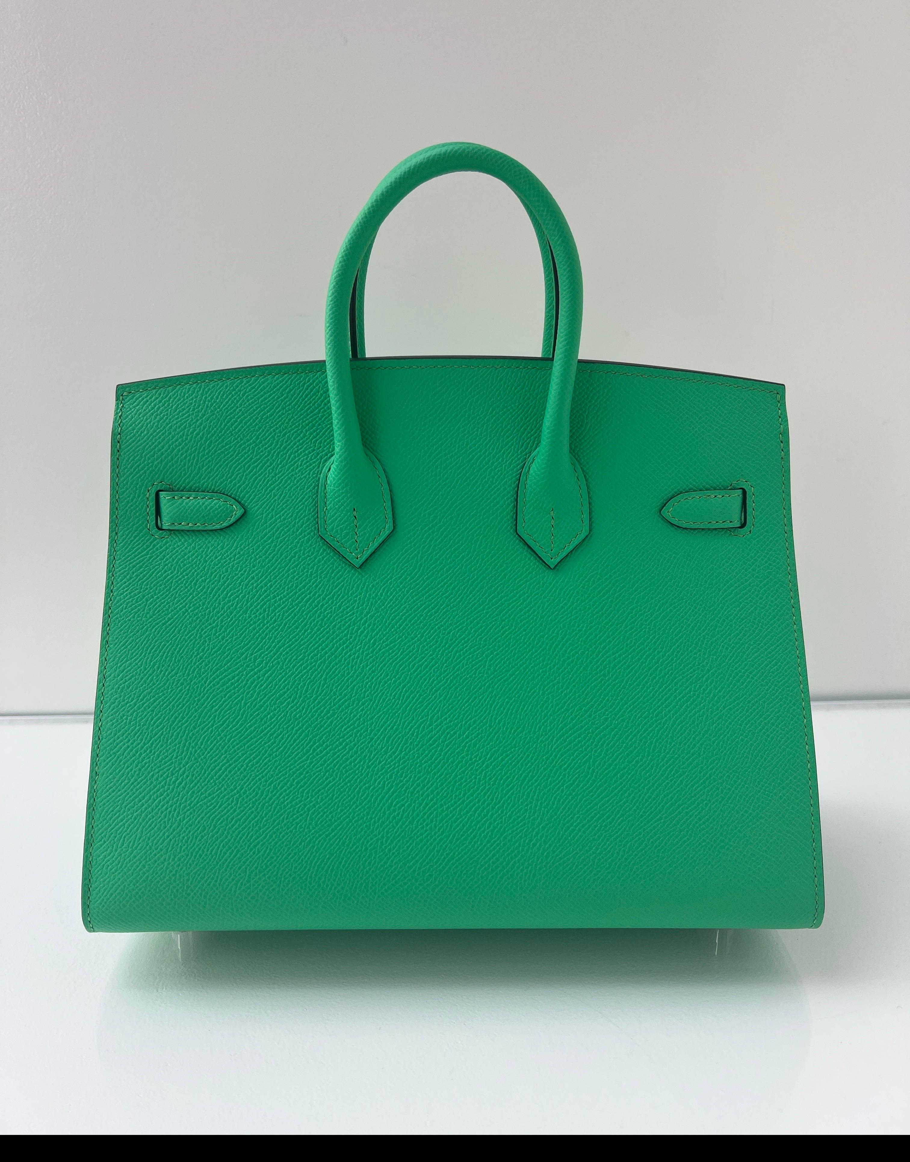 Hermes Vert Comics Birkin 25 Bag 1