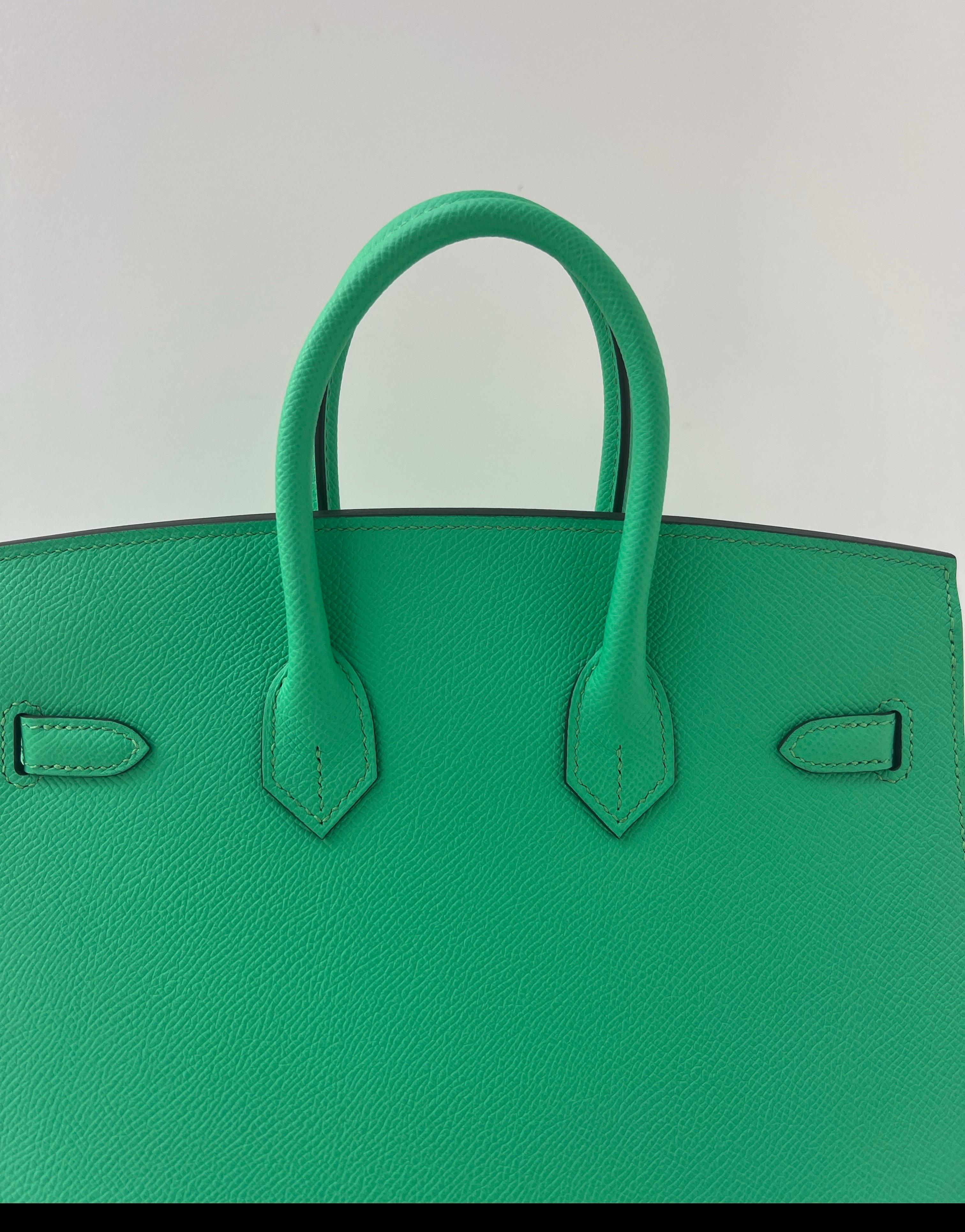 Hermes Vert Comics Birkin 25 Bag 2