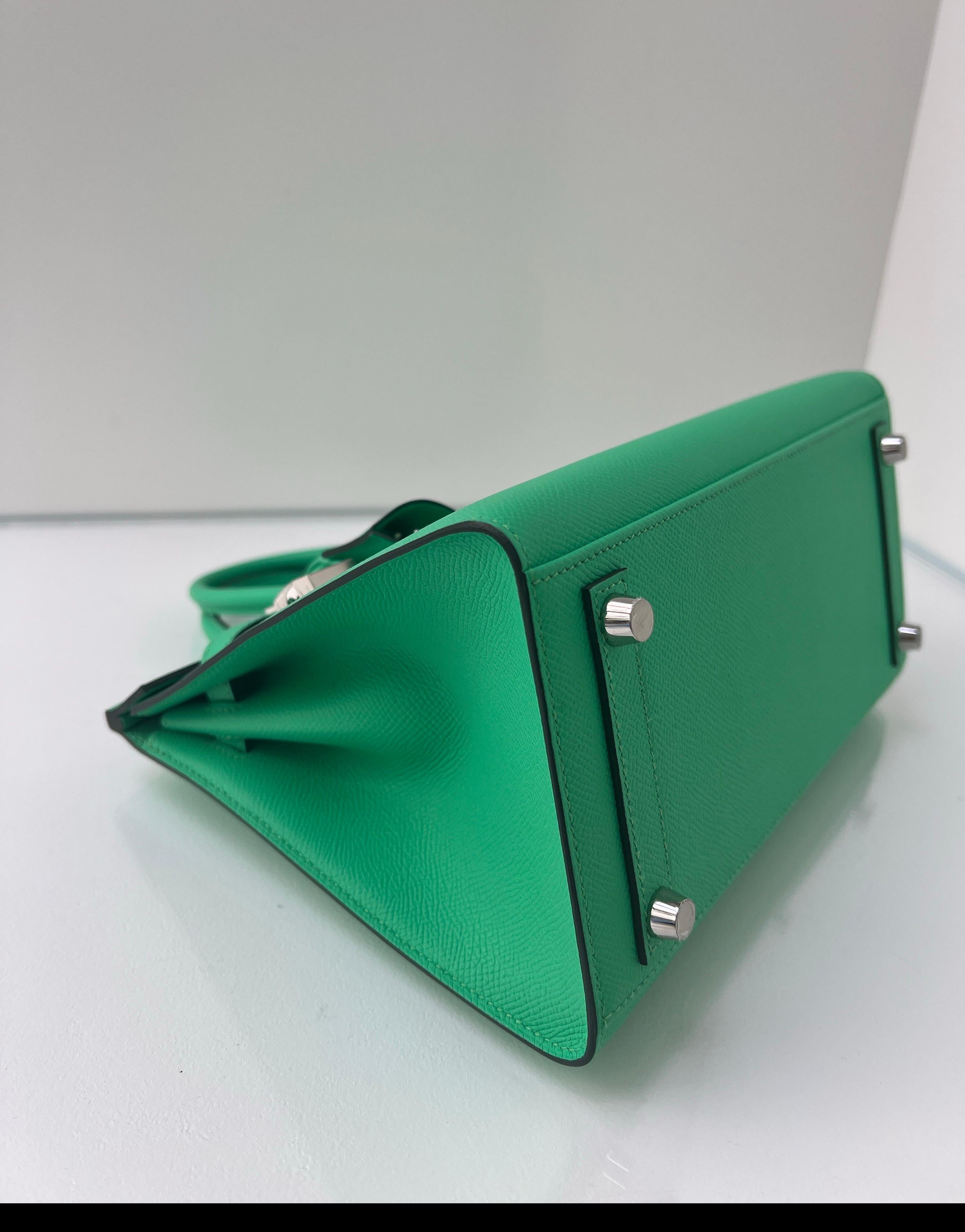 Hermes Vert Comics Birkin 25 Bag 4