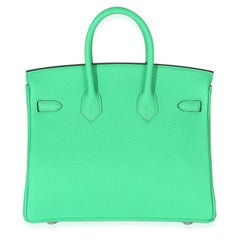 Hermès Vert Comics Togo Birkin 25 PHW
