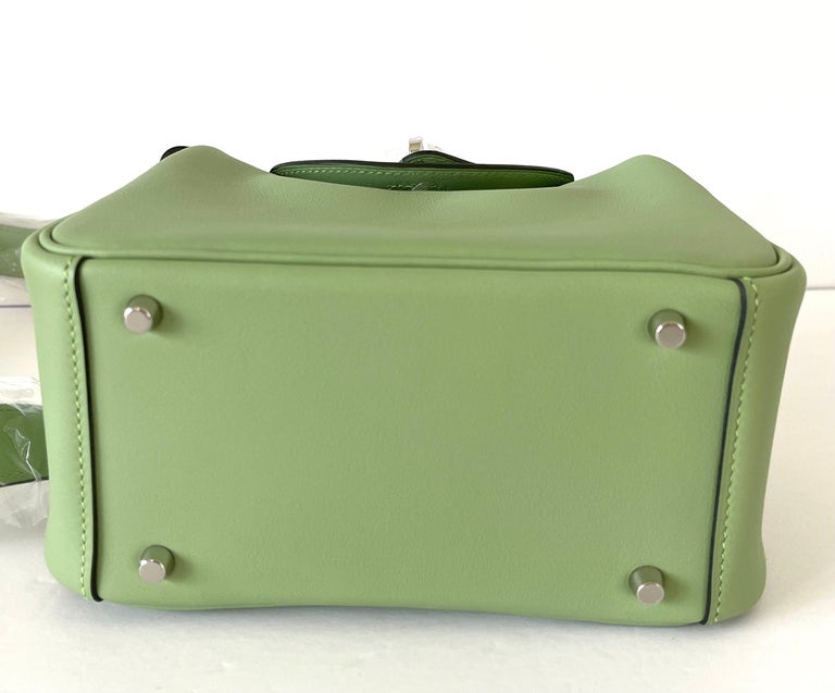 Vert Criquet Chèvre Mysore Mini Kelly 20 II HSS Palladium Hardware, 2022, Handbags and Accessories, 2023