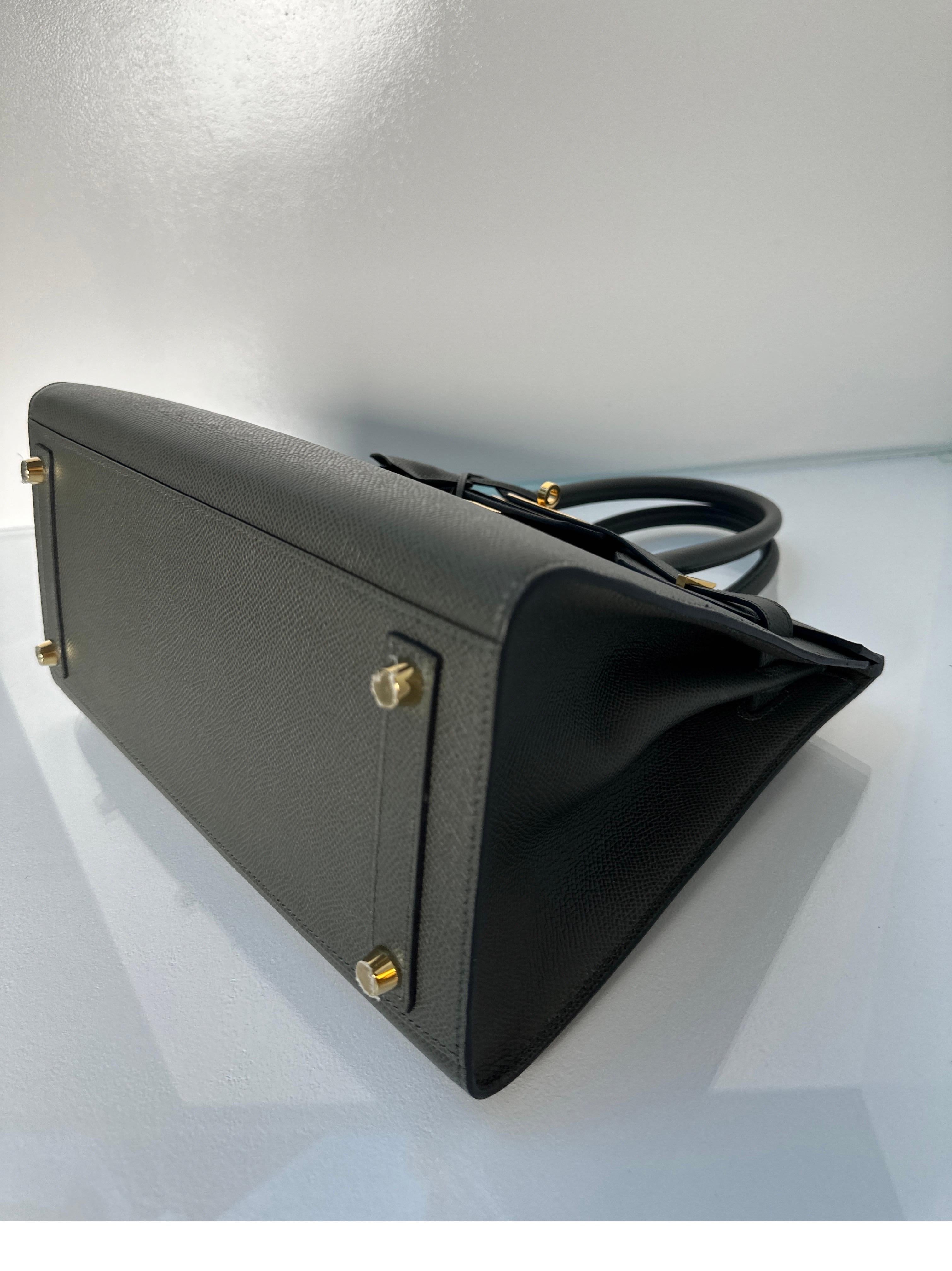 Hermes Vert De Gris Birkin 30 Bag 6