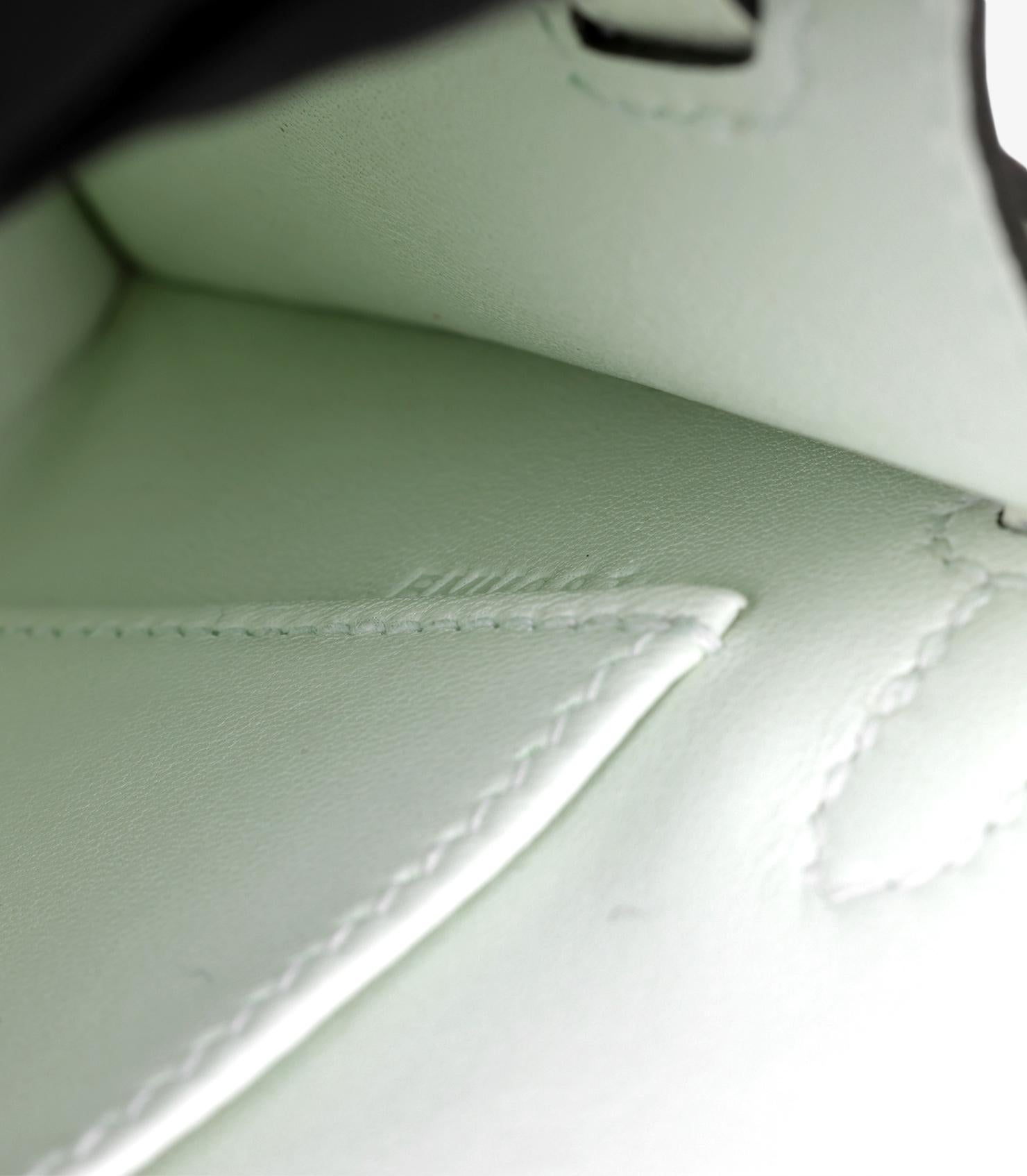 Hermès Vert Fizz Epsom Leather Mini Kelly 20cm II Sellier 4