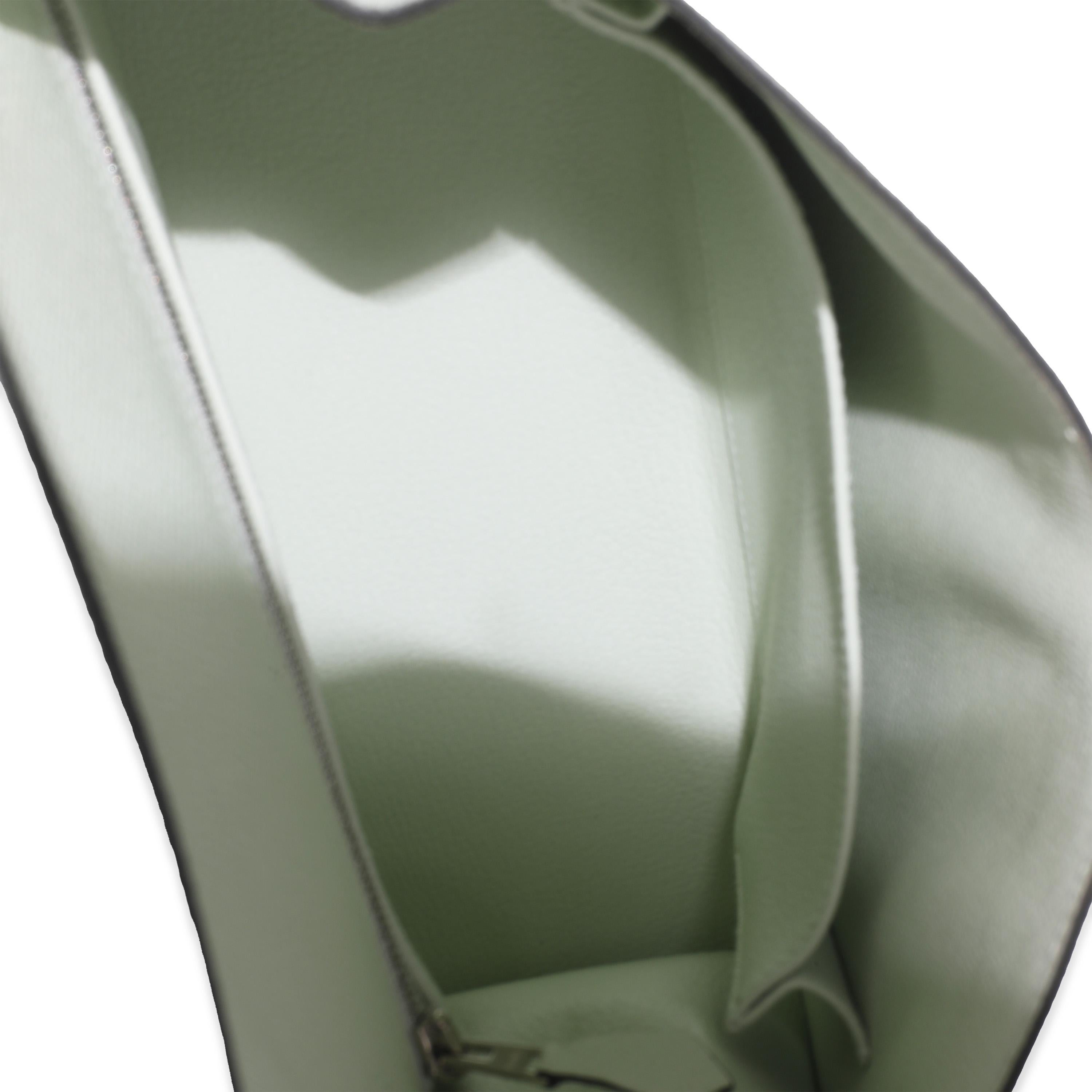 Hermès Vert Fizz Epsom Sellier Kelly 25 PHW For Sale 1