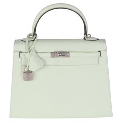 Hermès Vert Fizz Epsom Sellier Kelly 25 PHW