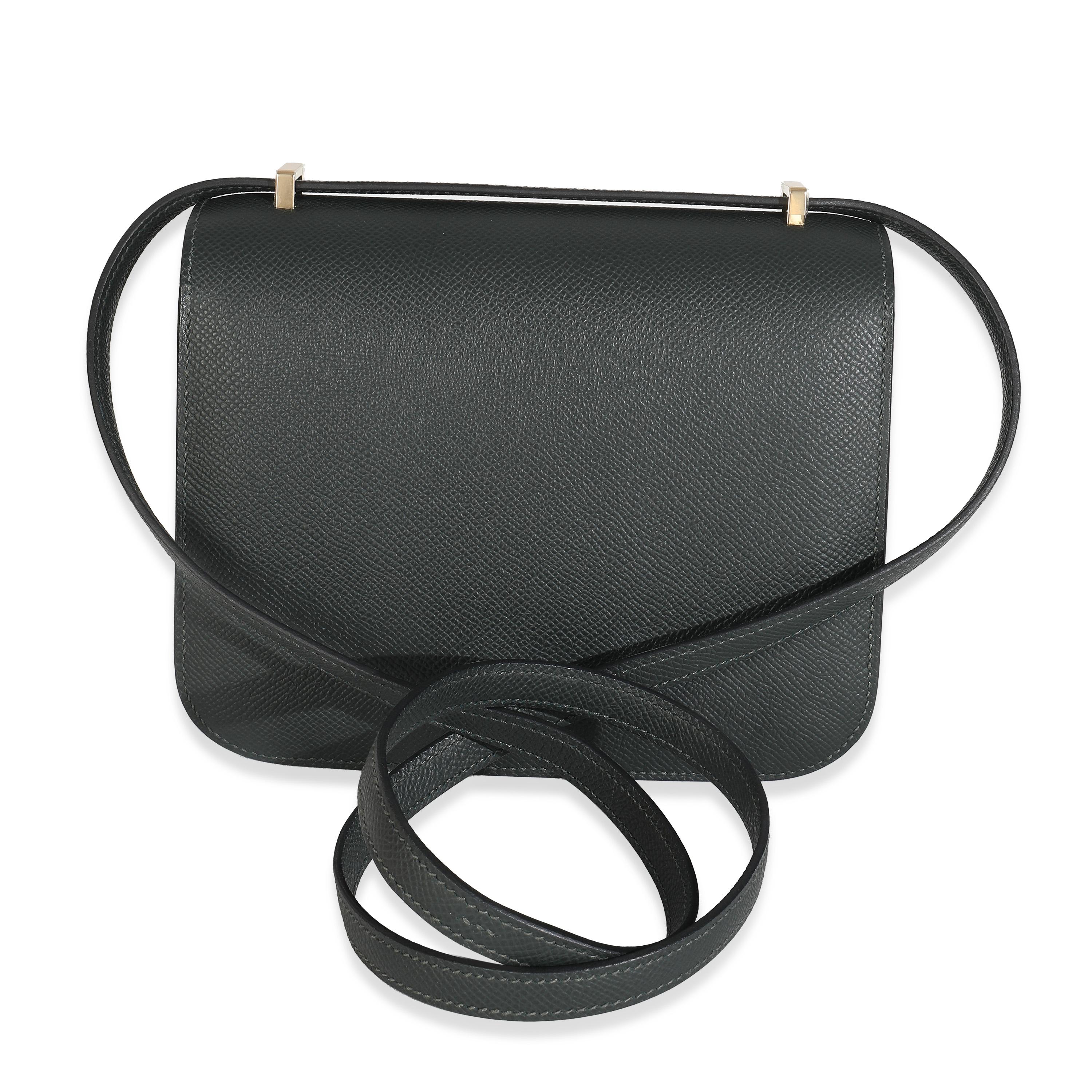 Hermès Vert Fonce Epsom Constance 18 GHW en vente 3