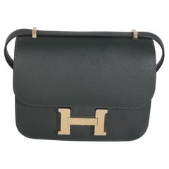 Hermès Vert Fonce Epsom Constance 18 GHW