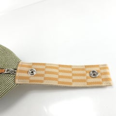 Hermes vert foret wool Bride-a-Brac H Natte case, small model