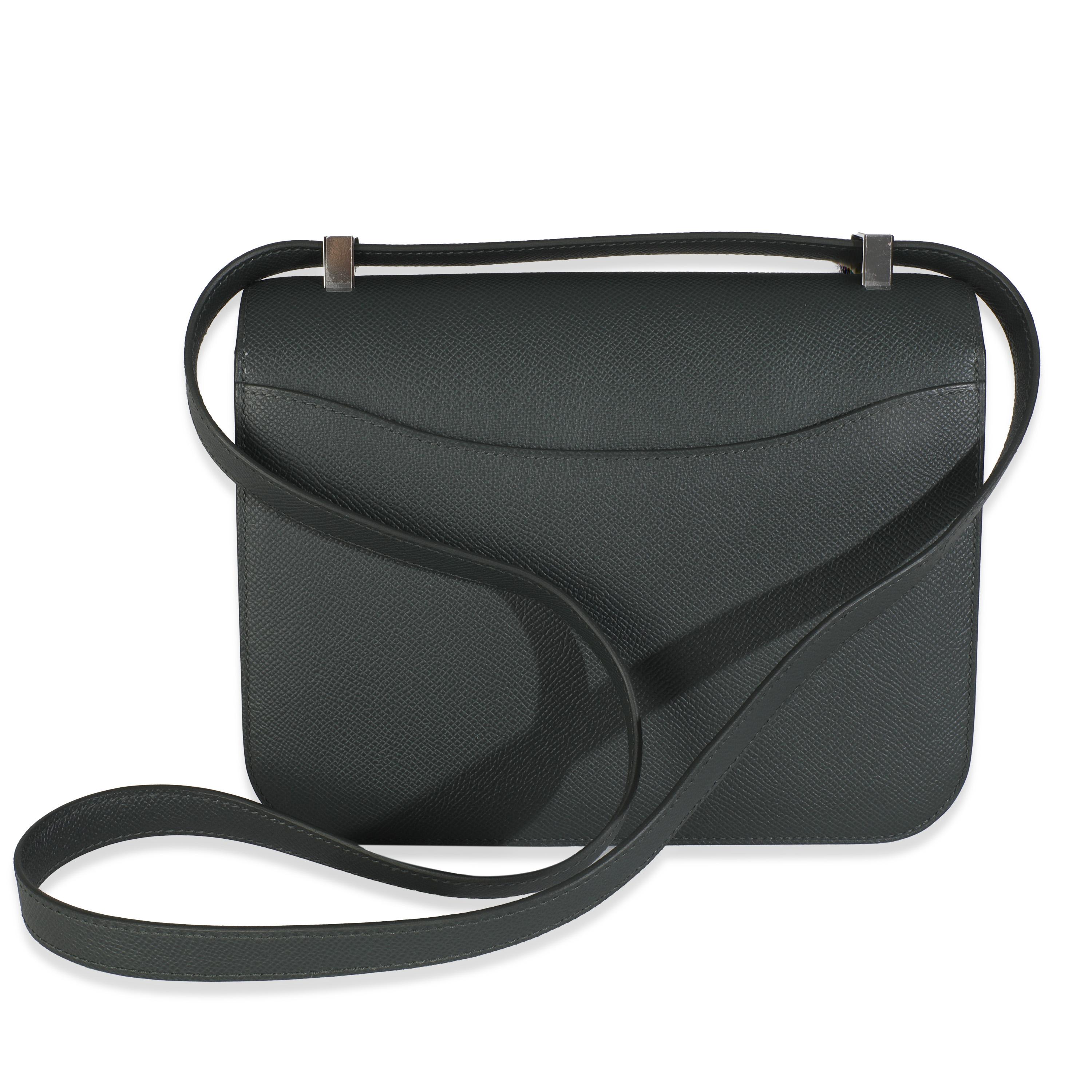 Hermès Vert Mangrove Epsom Lacquer Constance 1-24 in vendita 2