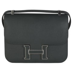 Hermès Vert Mangrove Epsom Lacquer Constance 1-24