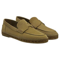Hermes Vert Résine Goatskin Trip Espadrille