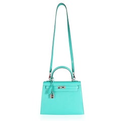 Hermès Vert Vérone Epsom Sellier Kelly 25 PHW