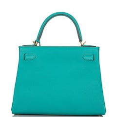 Hermes Vert Verone Togo Kelly 28 Gold Hardware 2019