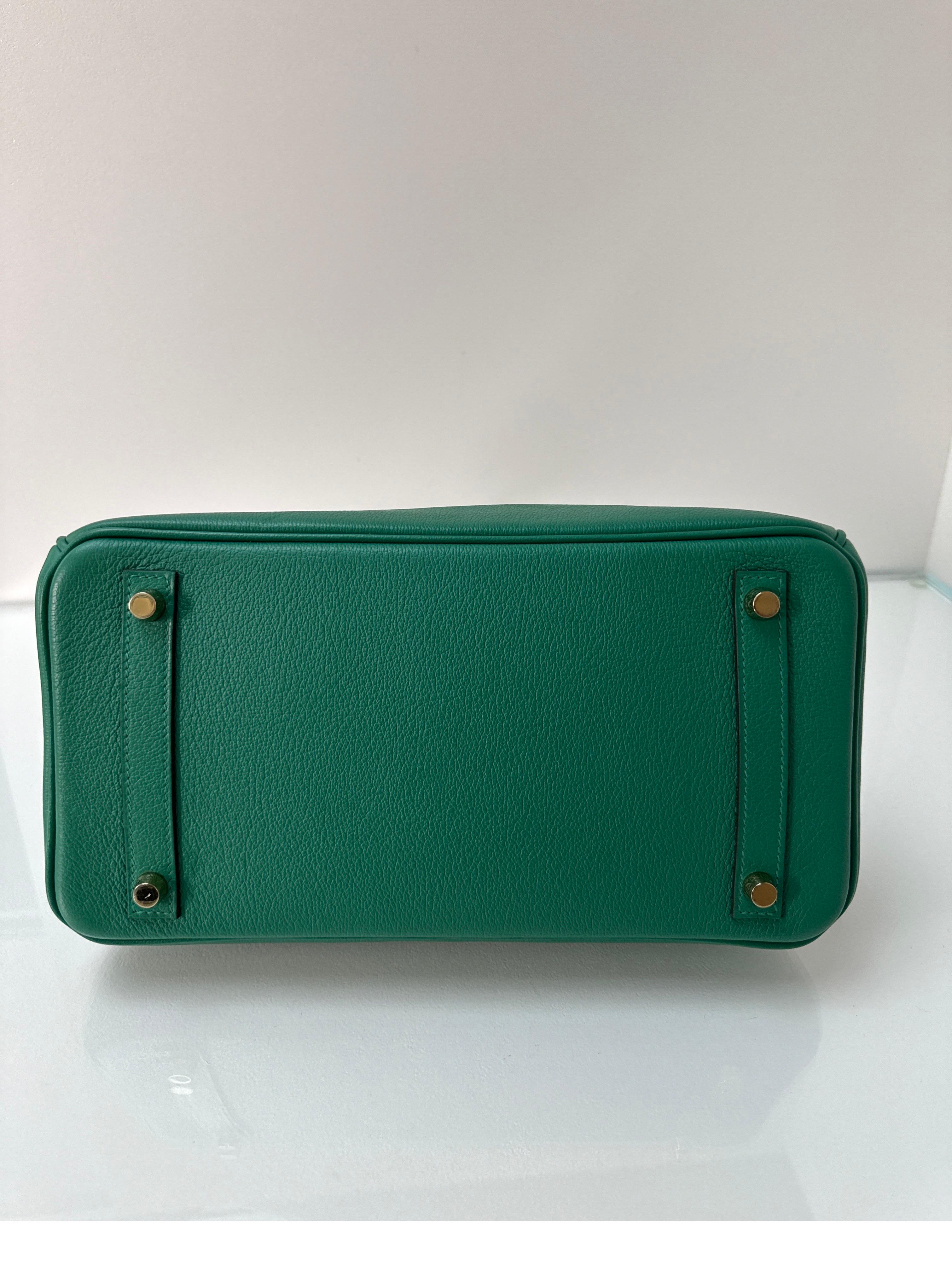 Hermes Vert Vertigo Birkin 30 Bag 3