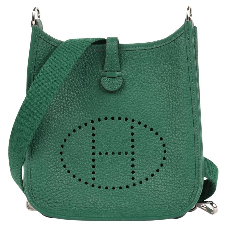 Hermès Vert Vertigo Clemence Cuir Evelyne TPM