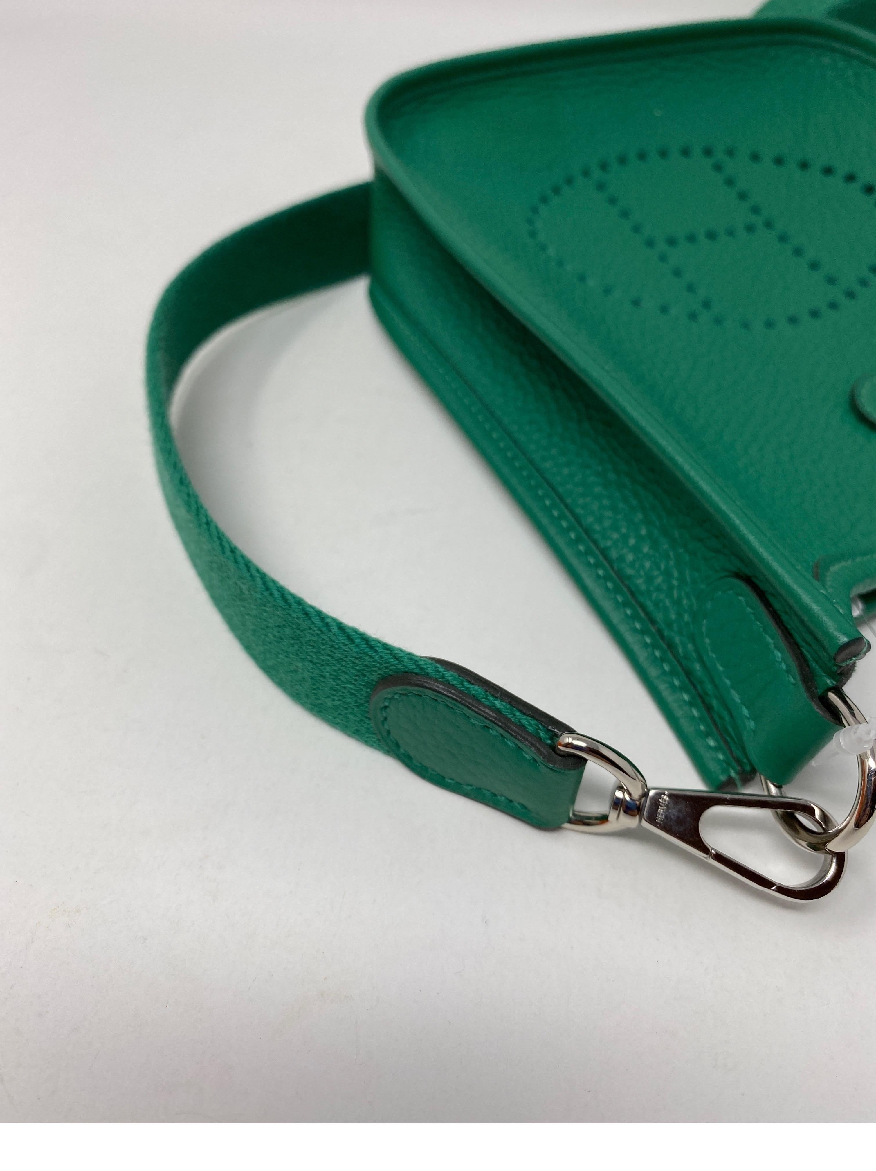 Hermes Vertigo Green Evelyne TPM-Tasche 7