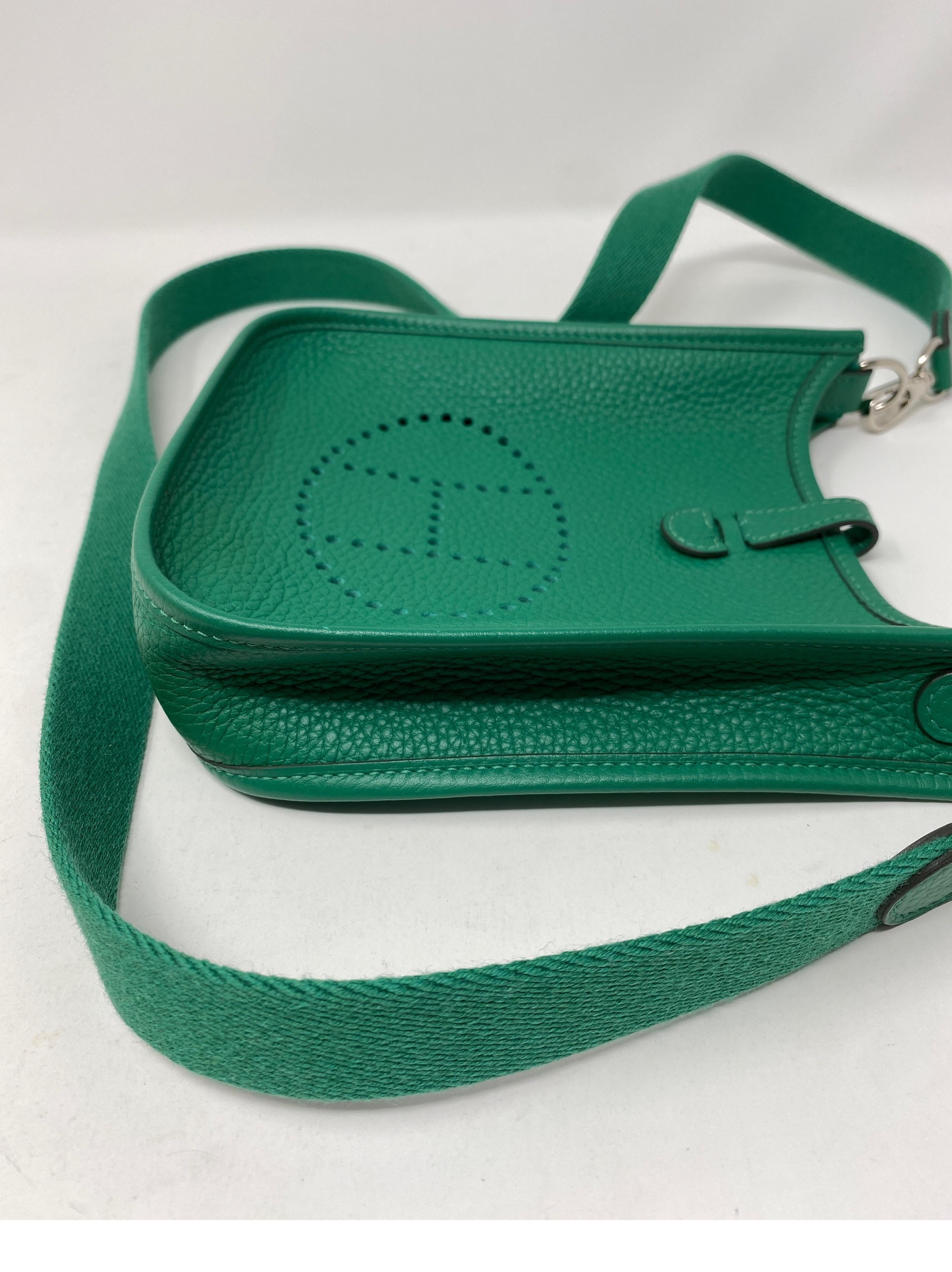 Hermes Vertigo Green Evelyne TPM-Tasche 9