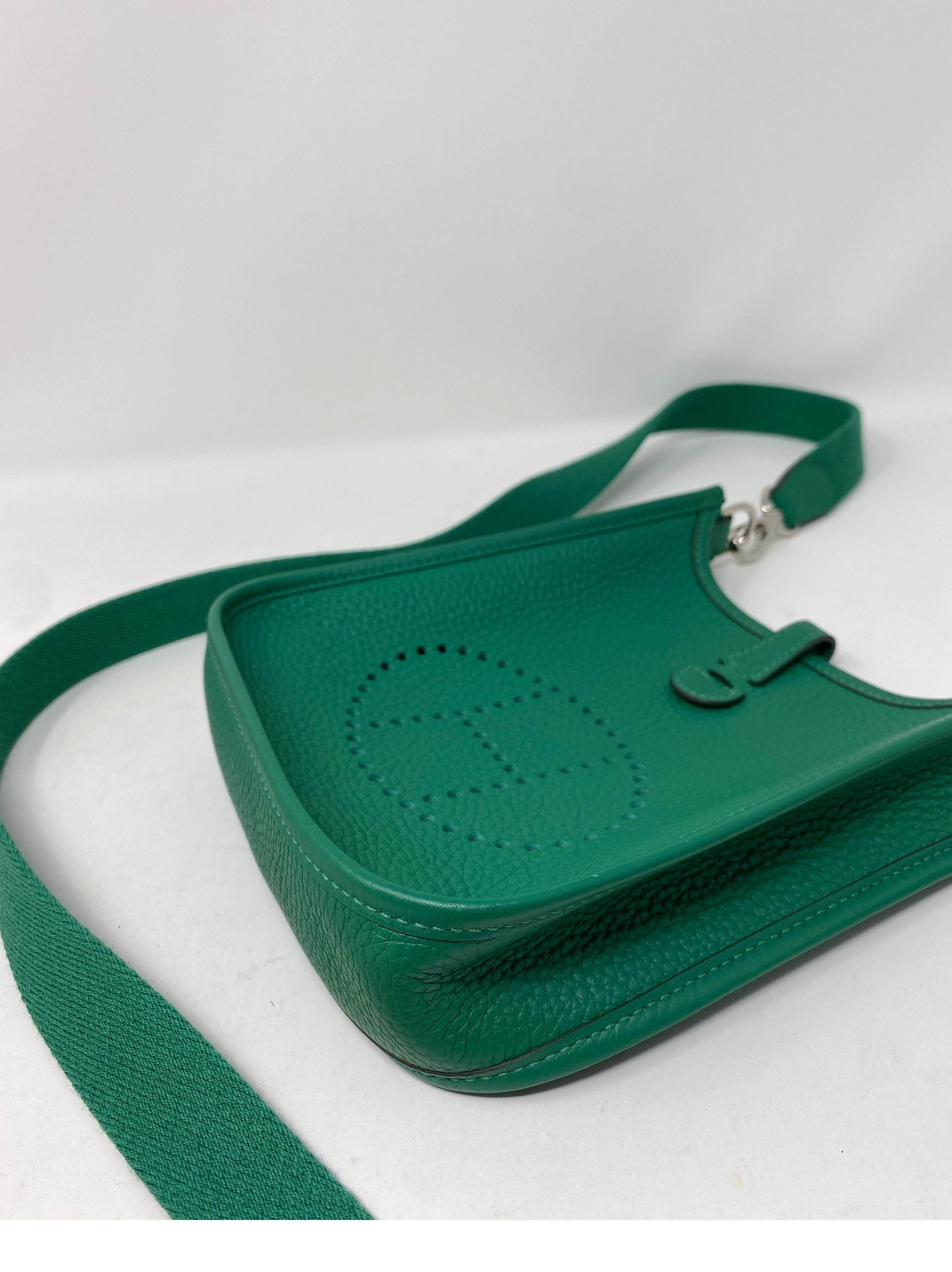 Hermes Vertigo Green Evelyne TPM-Tasche 10
