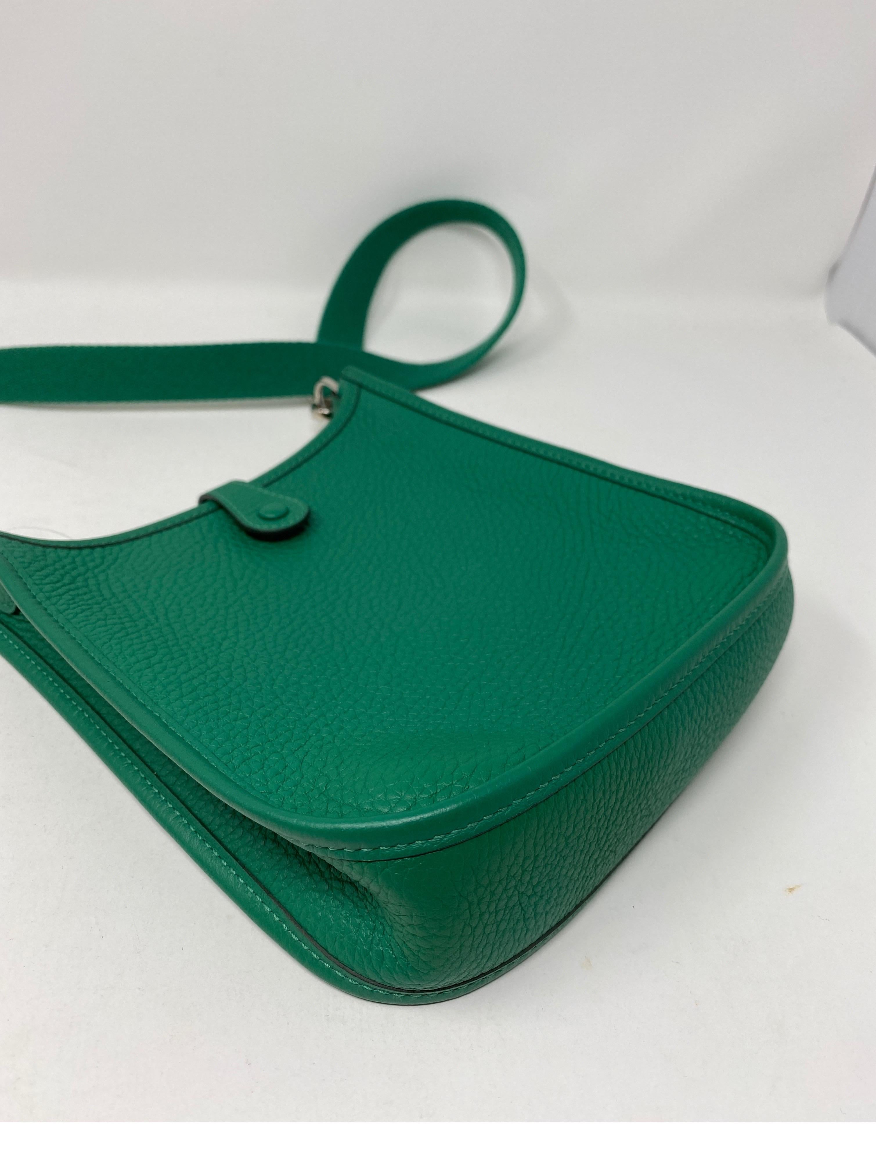 Hermes Vertigo Green Evelyne TPM-Tasche 12