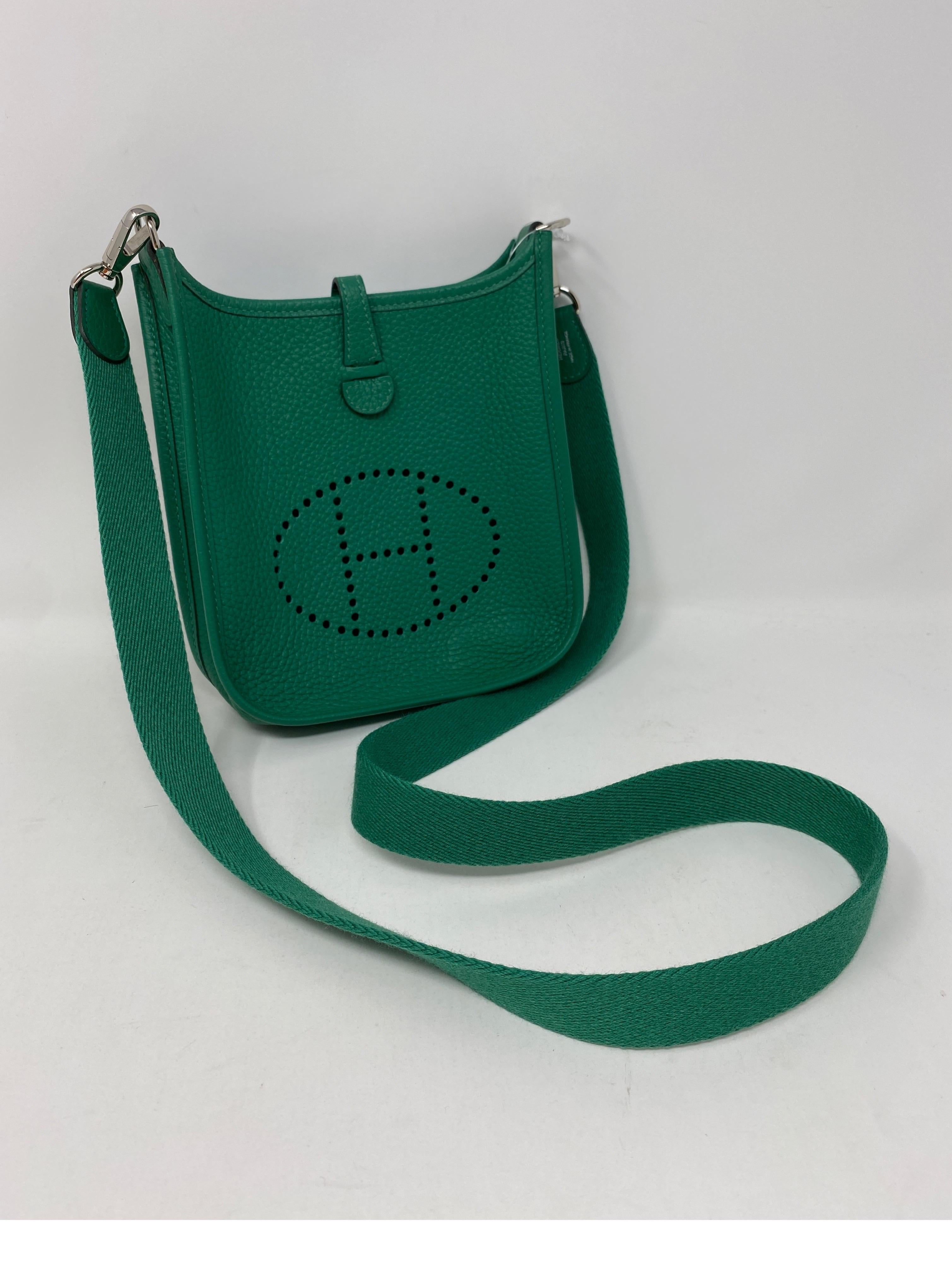 Hermes Vertigo Green Evelyne TPM-Tasche für Damen oder Herren