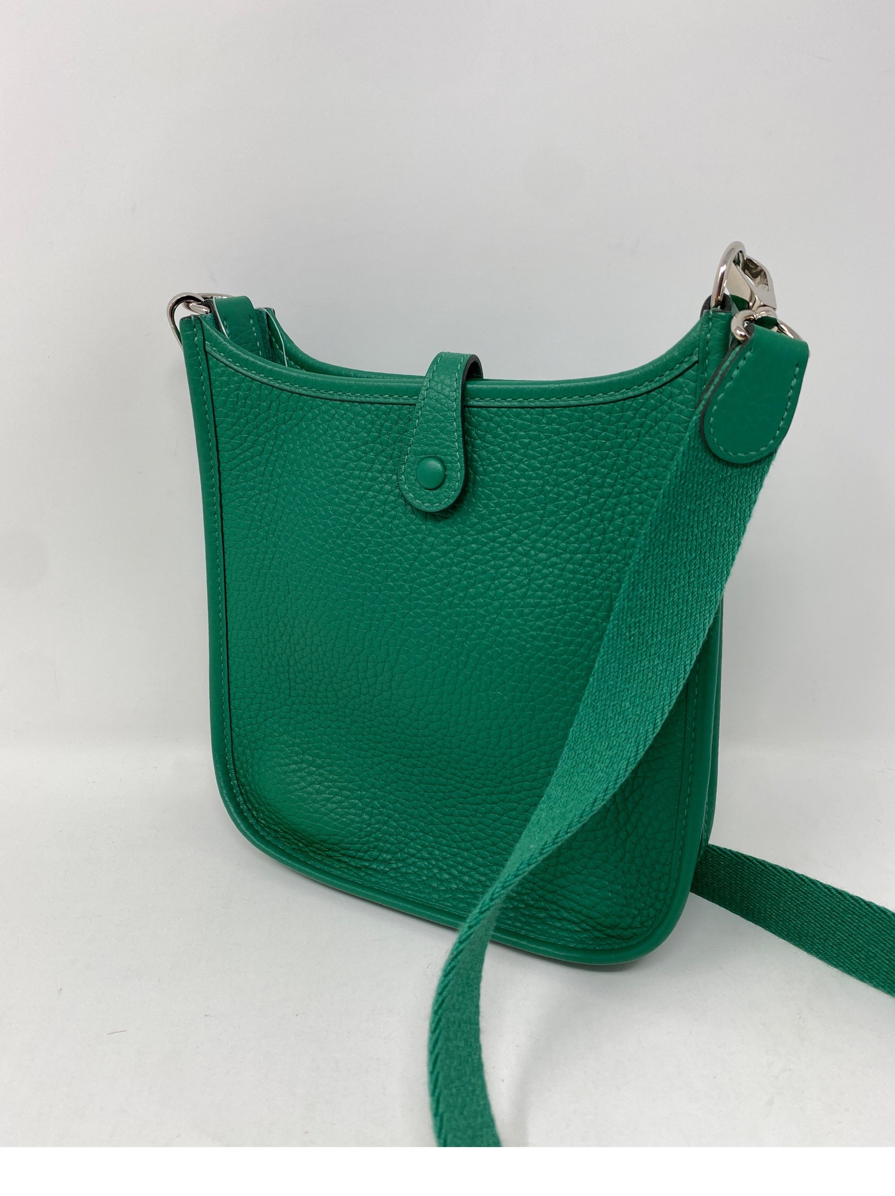 Hermes Vertigo Green Evelyne TPM-Tasche 2
