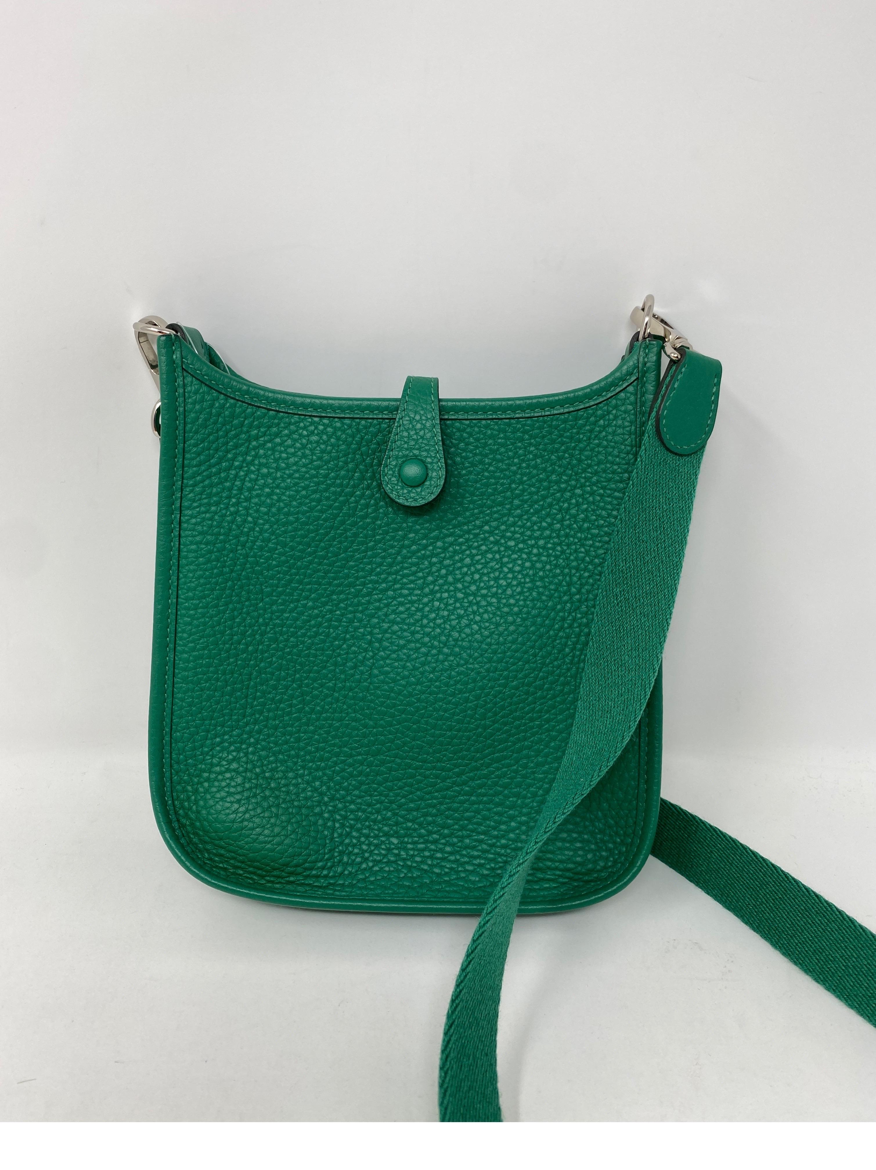 Hermes Vertigo Green Evelyne TPM-Tasche 3