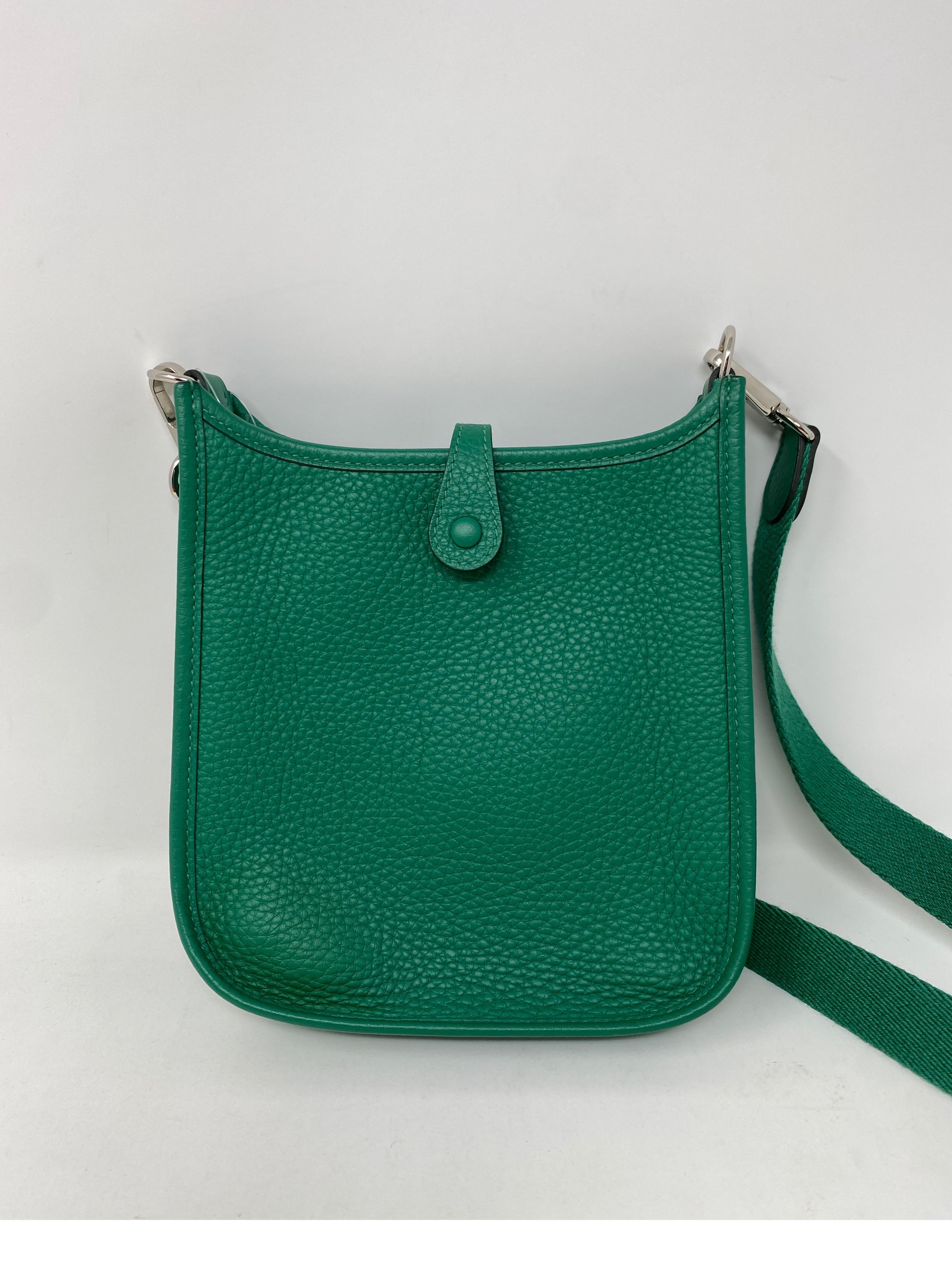 Hermes Vertigo Green Evelyne TPM-Tasche 4