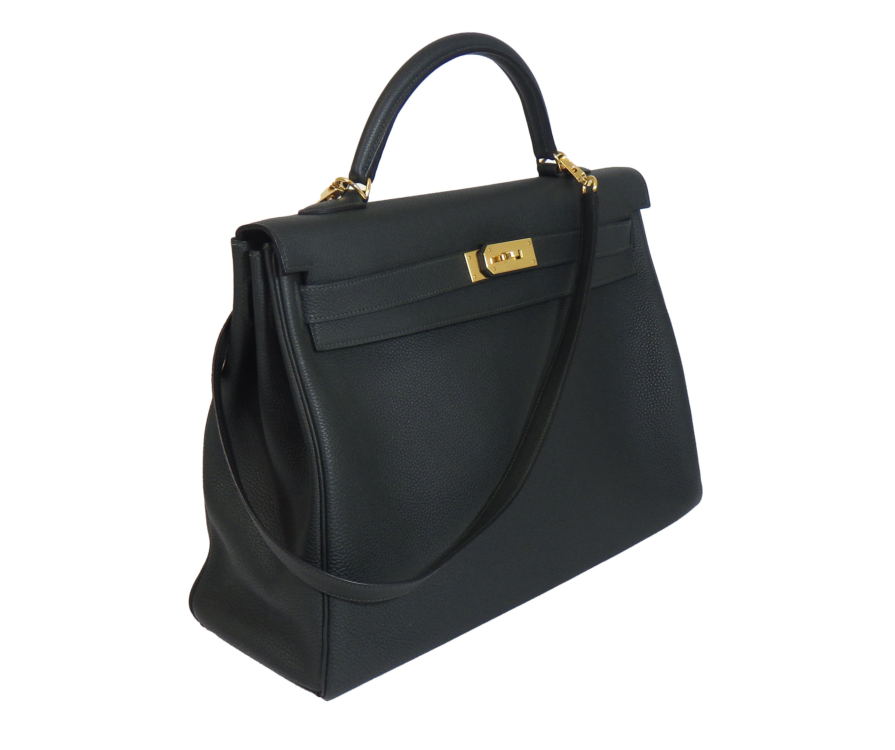 hermes dark green color
