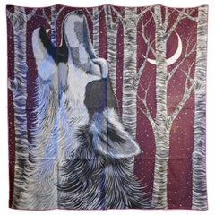 Châle en cachemire et soie Hermès édition spéciale AW00000 d'Alice Shirley