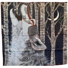 Hermes Very Special Issue Cashmere and Silk Scarf “AW00000” by Alice Shirley