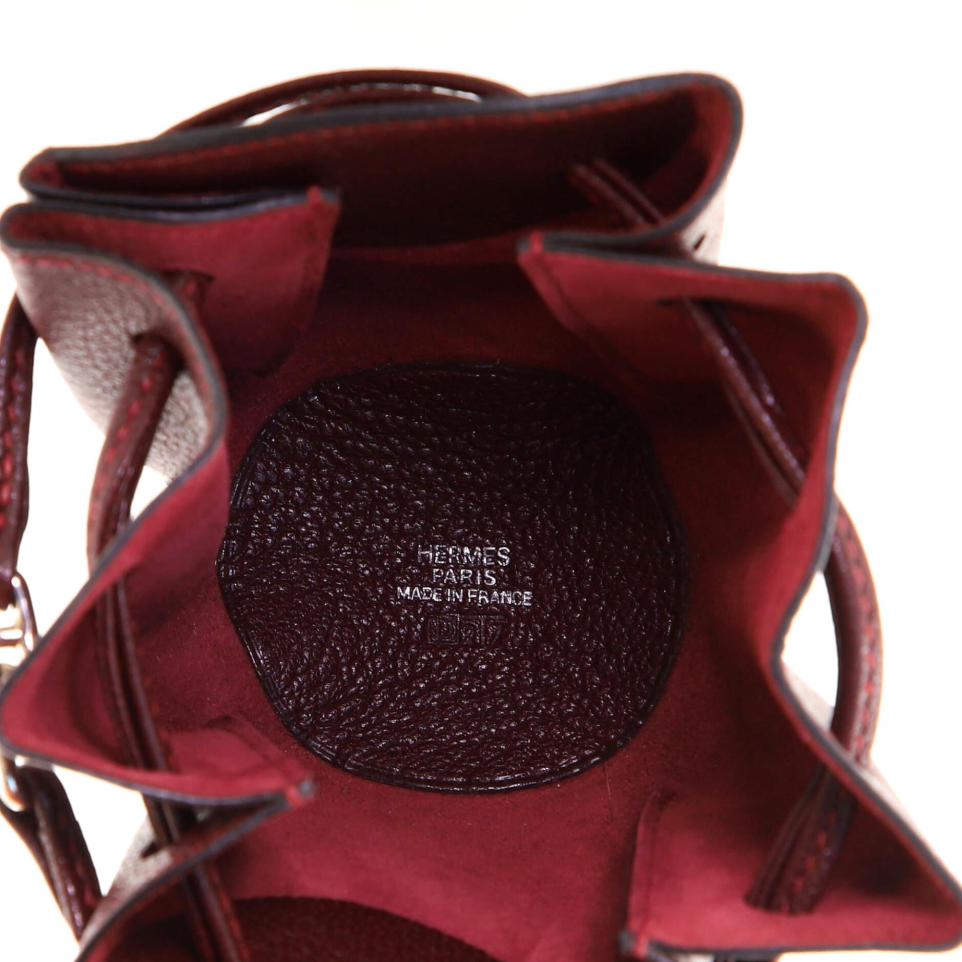 Women's or Men's Hermes Vespa Pouch Leather