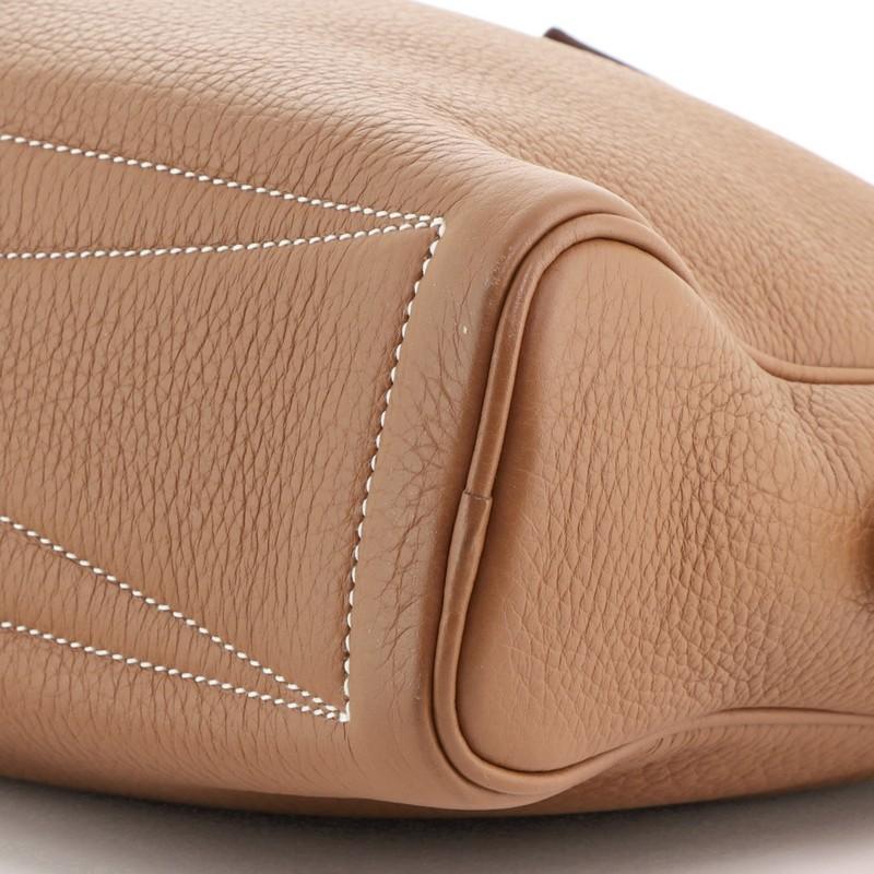 Hermes Victoria Elan Bag Clemence 38 In Good Condition In NY, NY