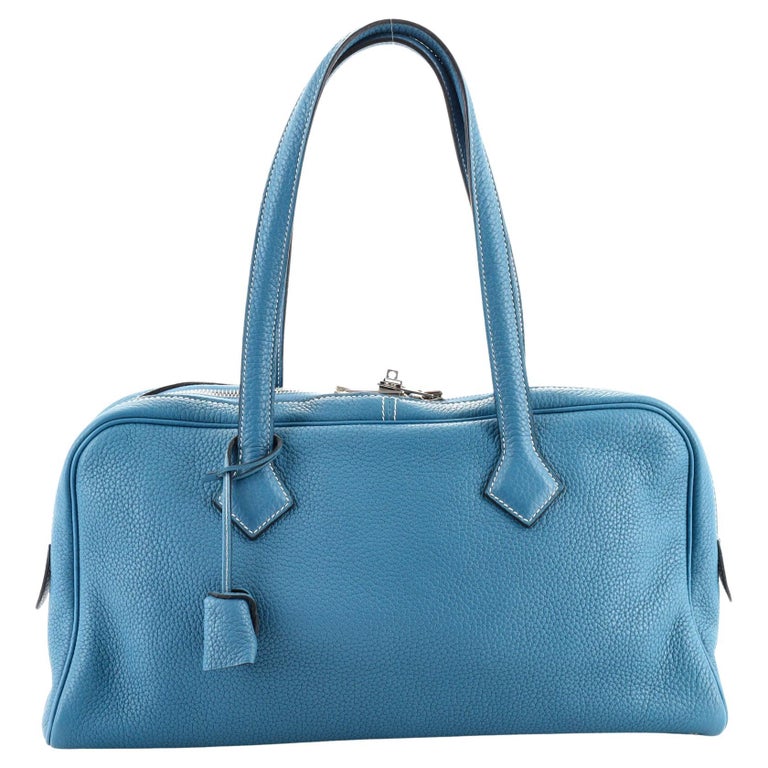Hermes Victoria Elan Bag Clemence 38 For Sale at 1stDibs