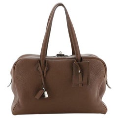  Hermes Victoria II Bag Buffalo Skipper 35