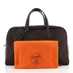 Hermes Victoria II Bag Toile 43