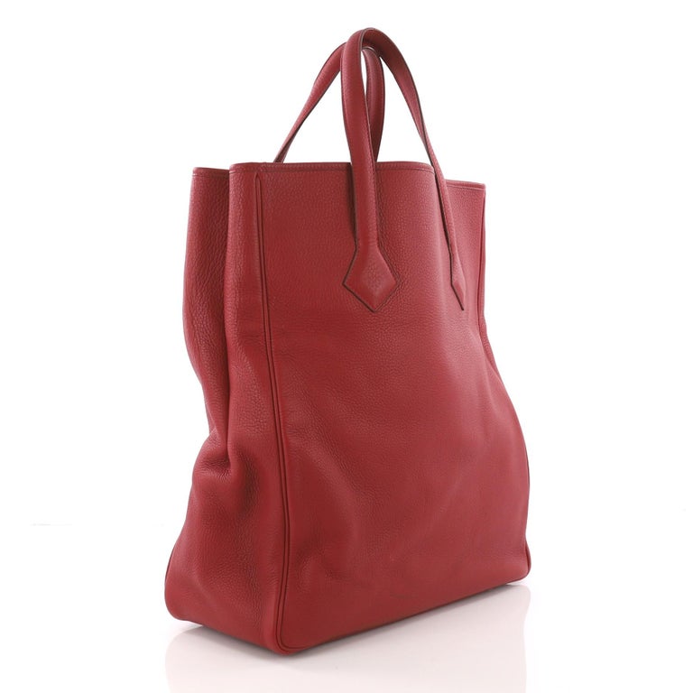 Red Hermes Victoria II Cabas Clemence 35