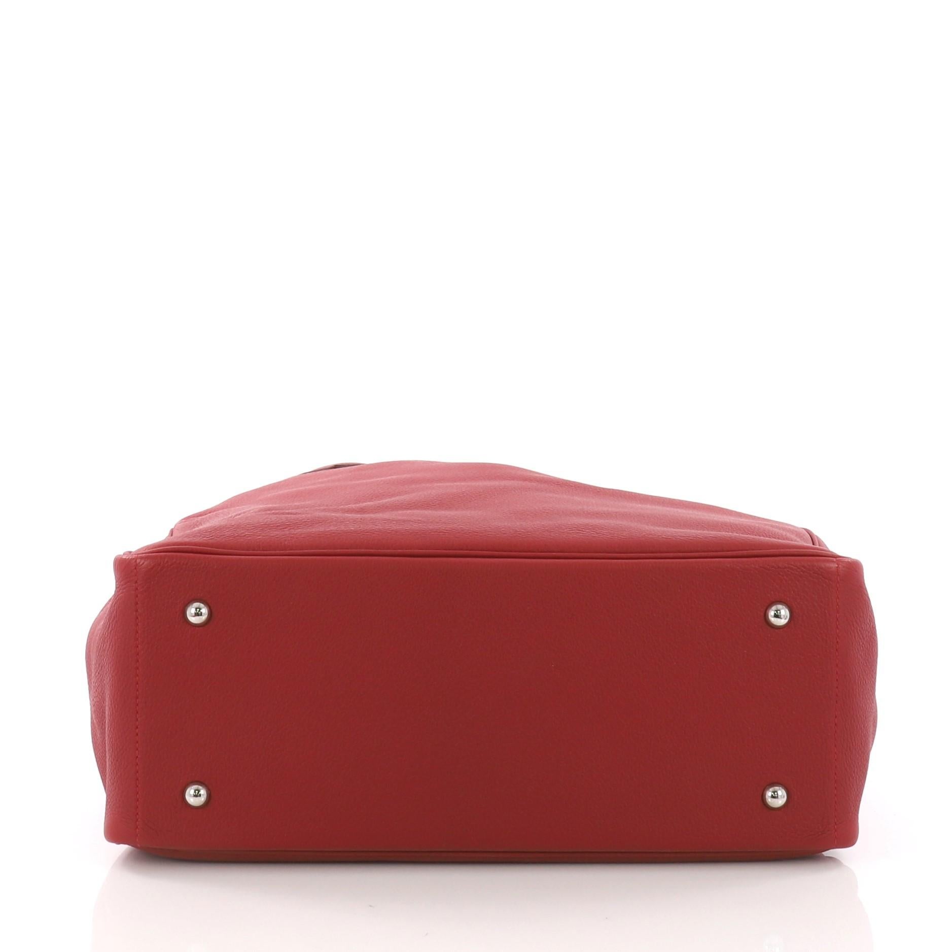 hermes rougue garance victoria ii bag