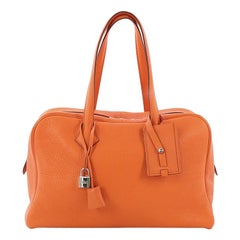 Hermes Victoria II Handbag Clemence 35